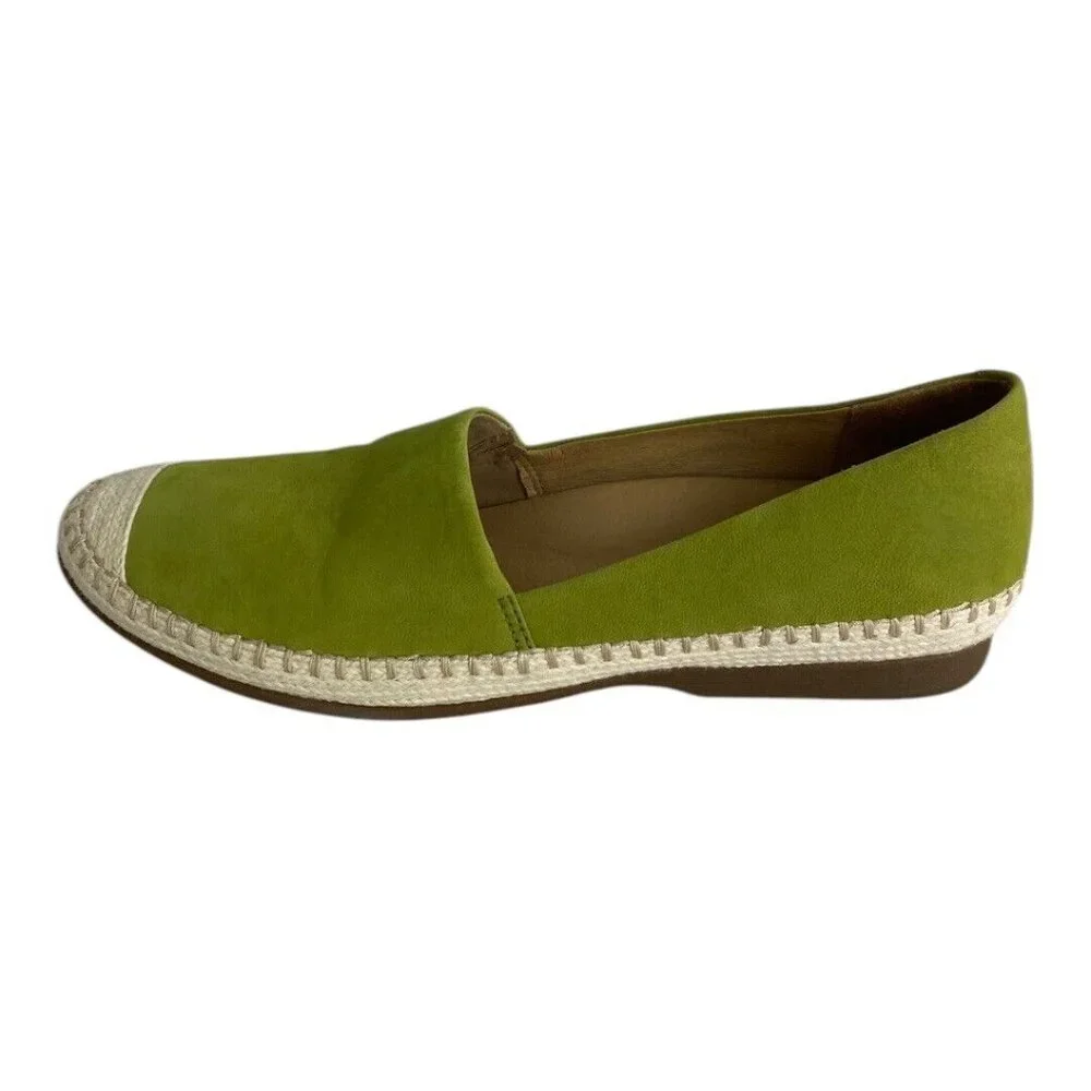 DANSKO Lesley Nubuck Slip-On Shoes Women's Size EU 42 (US 10-10.5) Green